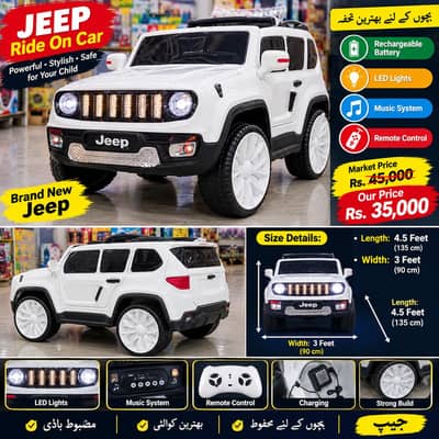 Kids electric Jeep