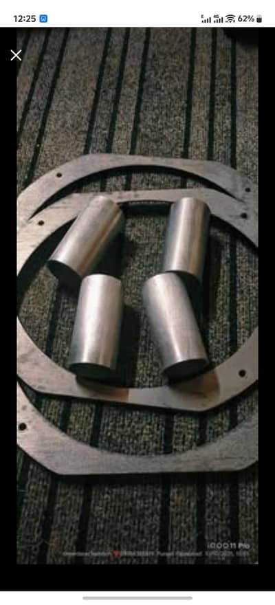 JVC original 12 inch speaker cover and Air tight pure silver made  jap