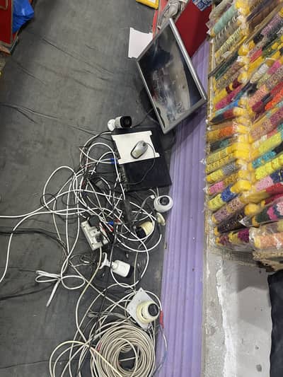 Cctv cameras with 8 chennel DVR innovexs