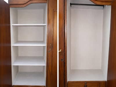 used wooden wardrobe