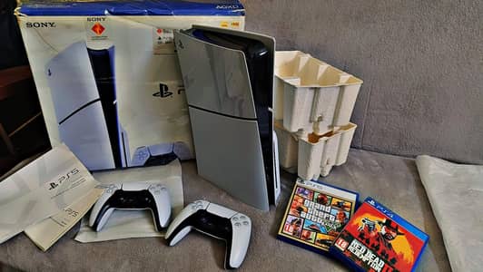 ps5 slim  disc edition 10/10