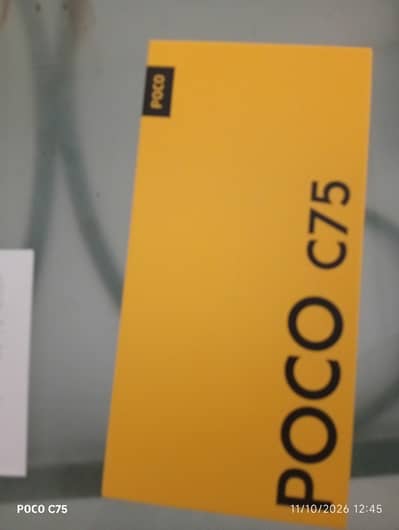 Title: POCO C75 Gold 8GB/256GB - Full Box - 10/9 Condition