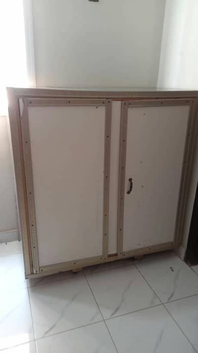 wood cupboard available for reasonable price