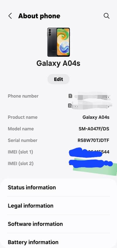 Samsung Mobile A04s