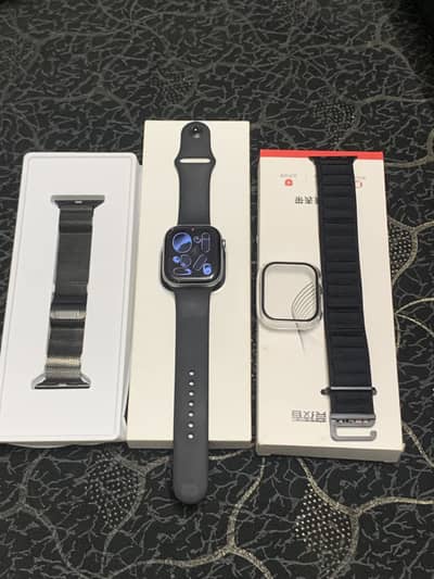 Series 11 space grey 46mm with box