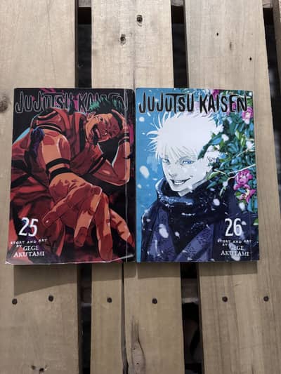Jujutsu Kaisen Manga Volume 25 & 26