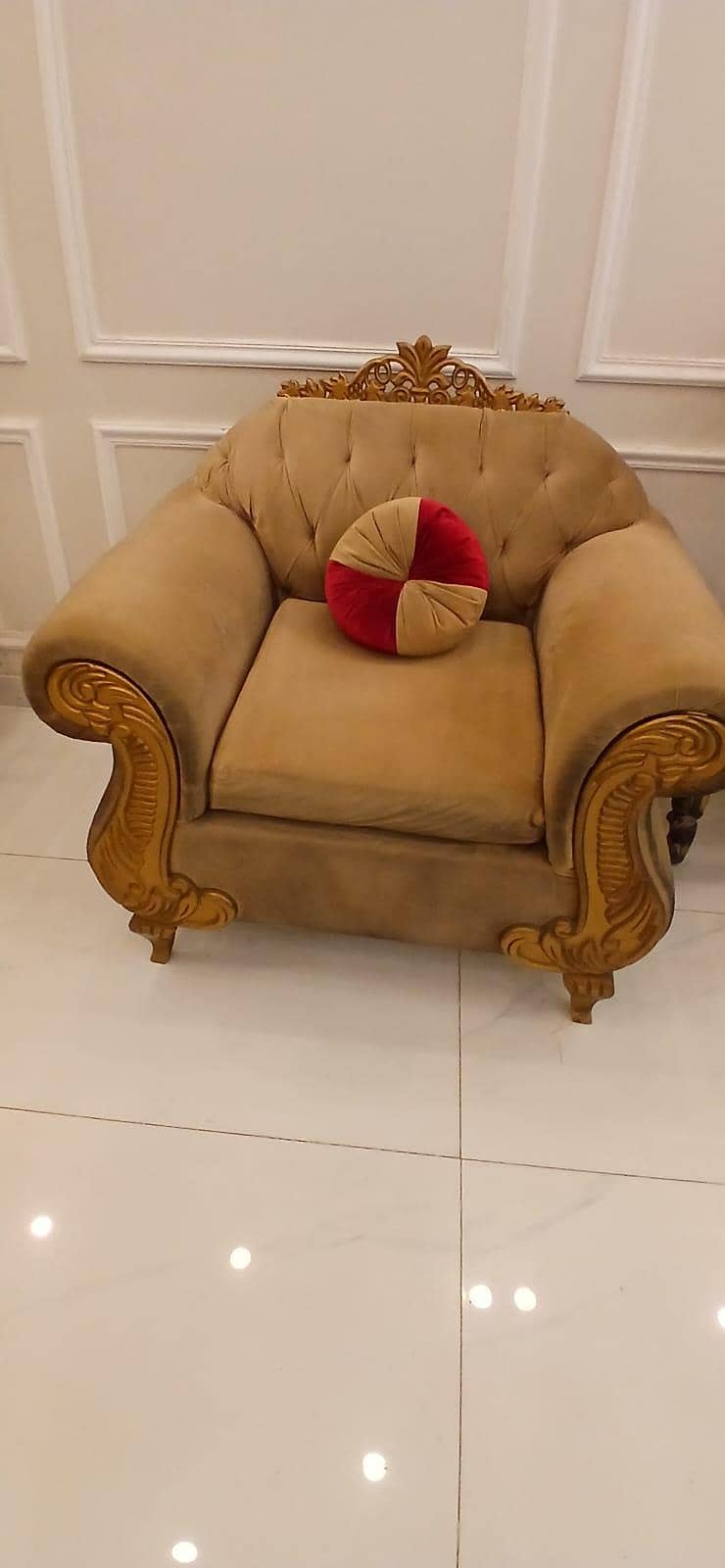 solid wood sofa set 2