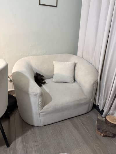 One seater cloud sofa