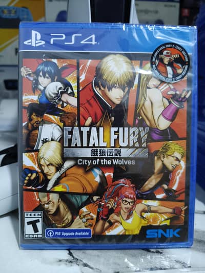 Fatal Fury City of the Wolves PS4 PS5 Game brand new sealed