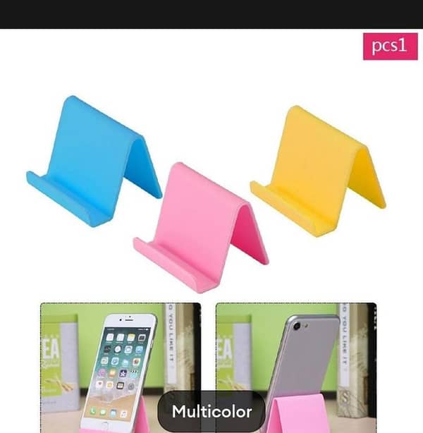 T   Mobile Phone Stand Holder Universal Adjustable / Tablet Folding Holder Stand Anti Skid Multi Angle Desk Small Fordable Portable Stand