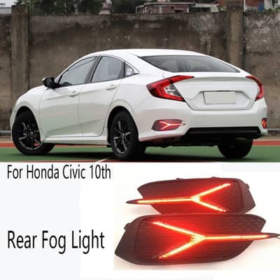 Honda Civic 10th Gen X 2016-2021 Brake & Turn Signal Lights