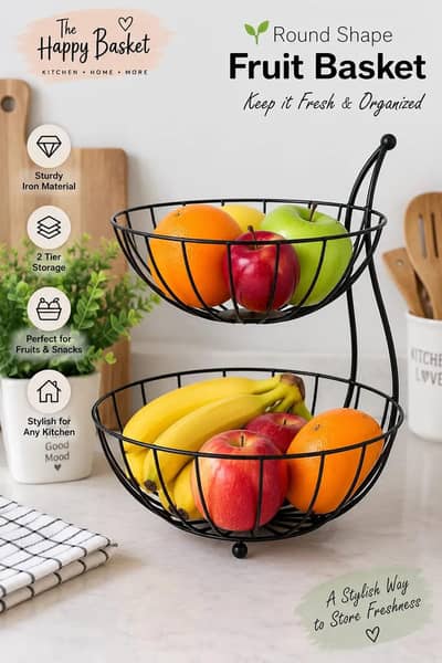 A fruit basket with free delivery