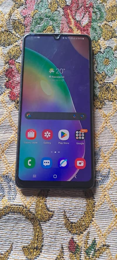 Samsung Mobile A31 dual sim with memory card sirf mobile ha serious cn