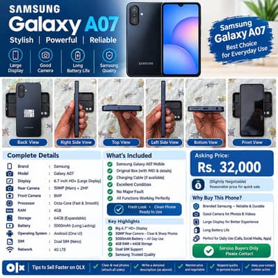 Samsung Mobile A07 5G