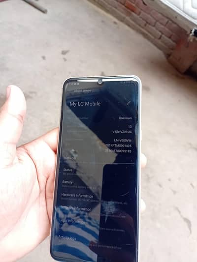 LG V60 thing 8/128 snapdragon 865 all ok not open repair