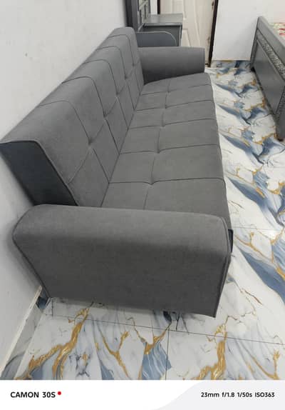 cum bed sofa 10/10 condition only few days used 15 years warranty