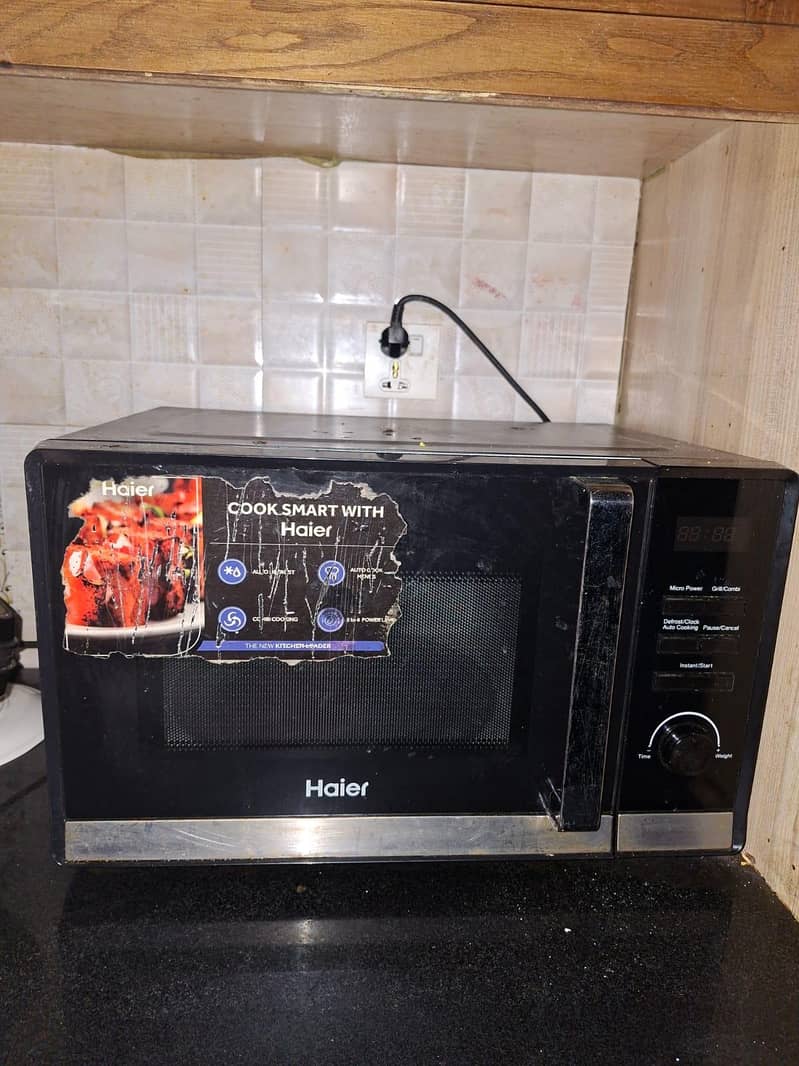 Haier microwave 0