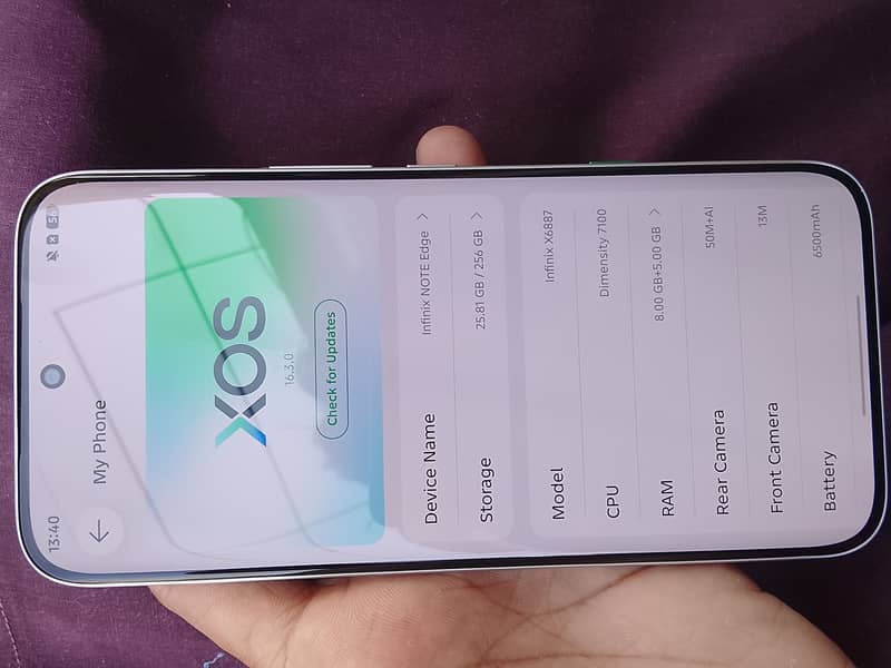Infinix Note Edge 4