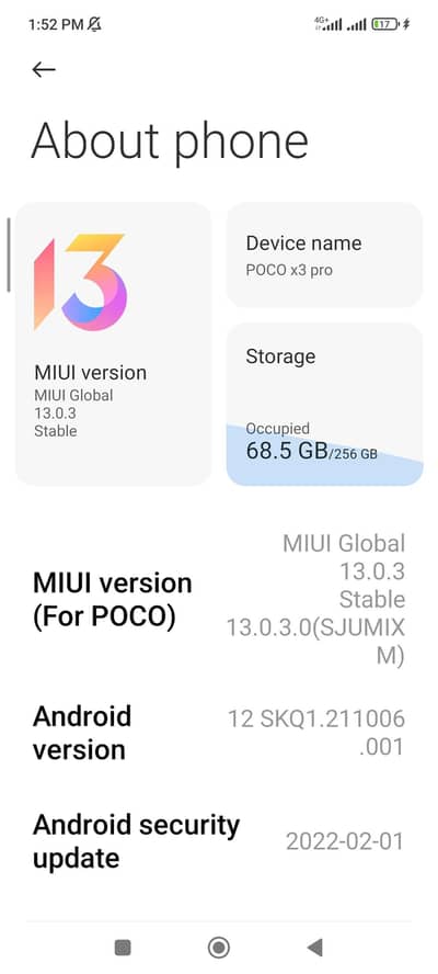 Poco x3 pro