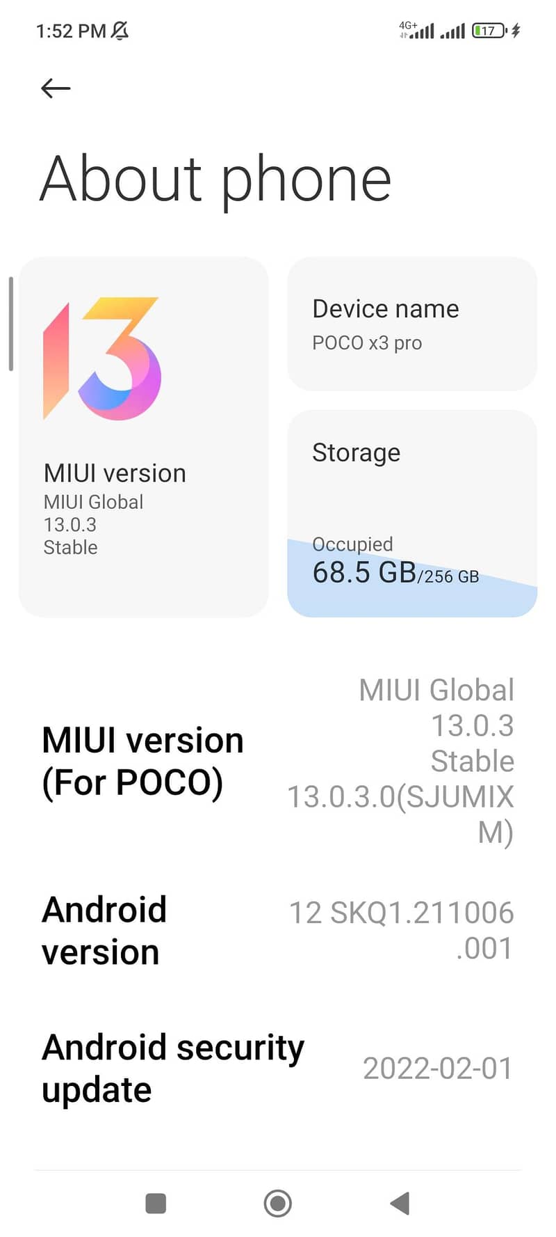 Poco x3 pro 0