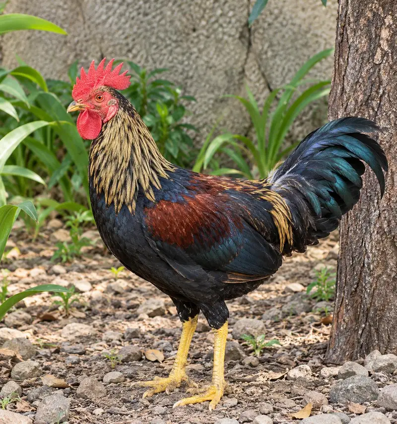 Healthy Colorful Rooster for sale - Almost 1 year Old — photo 3