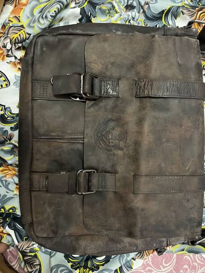 100% Premium Leather Bag By Paquetage France 