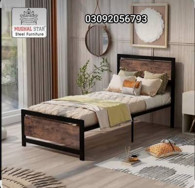 Iron single Bed | Kids Beds | Steel  bed | Double beds | Bed Set |