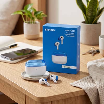 Shining ANC/ENC Earbuds (Multi-Colour)
