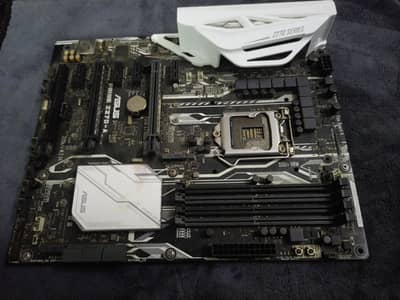 Motherbord  z270 prime white color fault blink green light