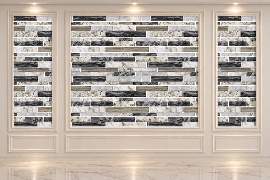 Solid panel-Wpc fluted panel-Wall paneling-plane panel- PVC wall panel 16