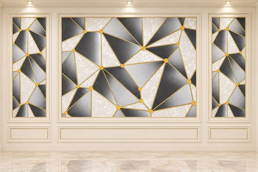 PVC wall panel-Solid panel-Wpc fluted panel-Wall paneling-plane panel 8