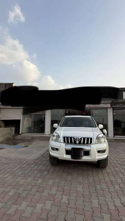 Toyota Prado 2007 TX – White | Automatic Petrol SUV for Sale