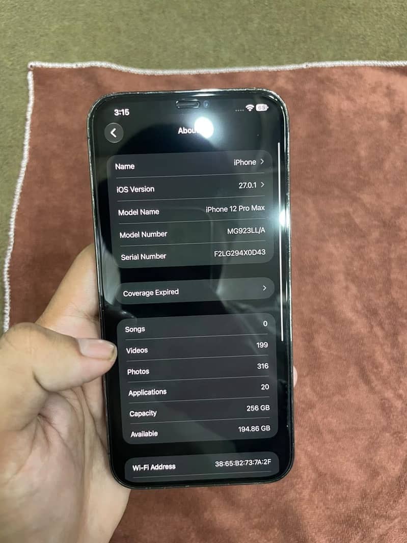 Apple iPhone 12 Pro Max 8