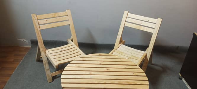 Lawn Chairs And Table