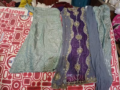 purple fancy formal wear