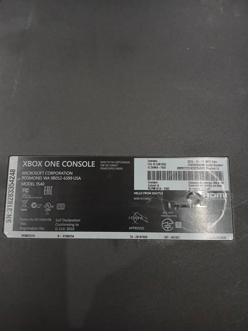 XBOX ONE 4