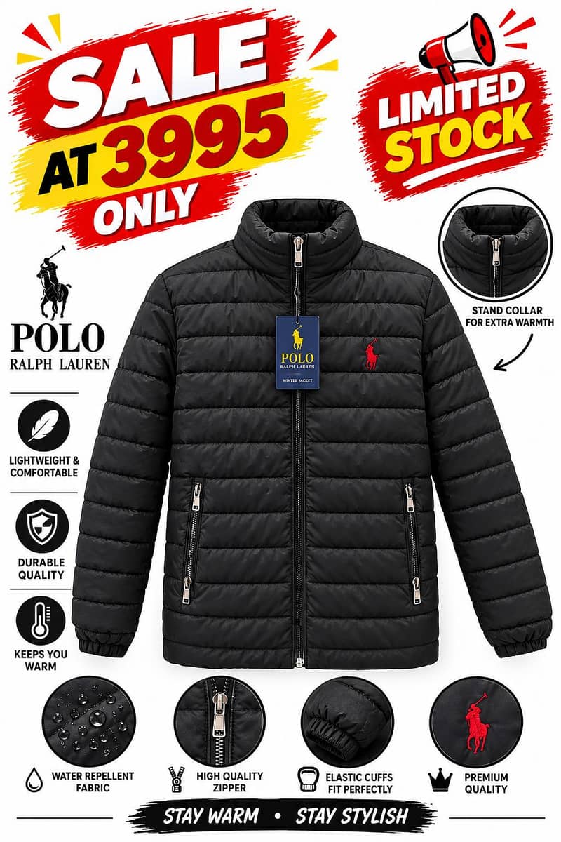 Puffer Jacket (Stand Collar) 1