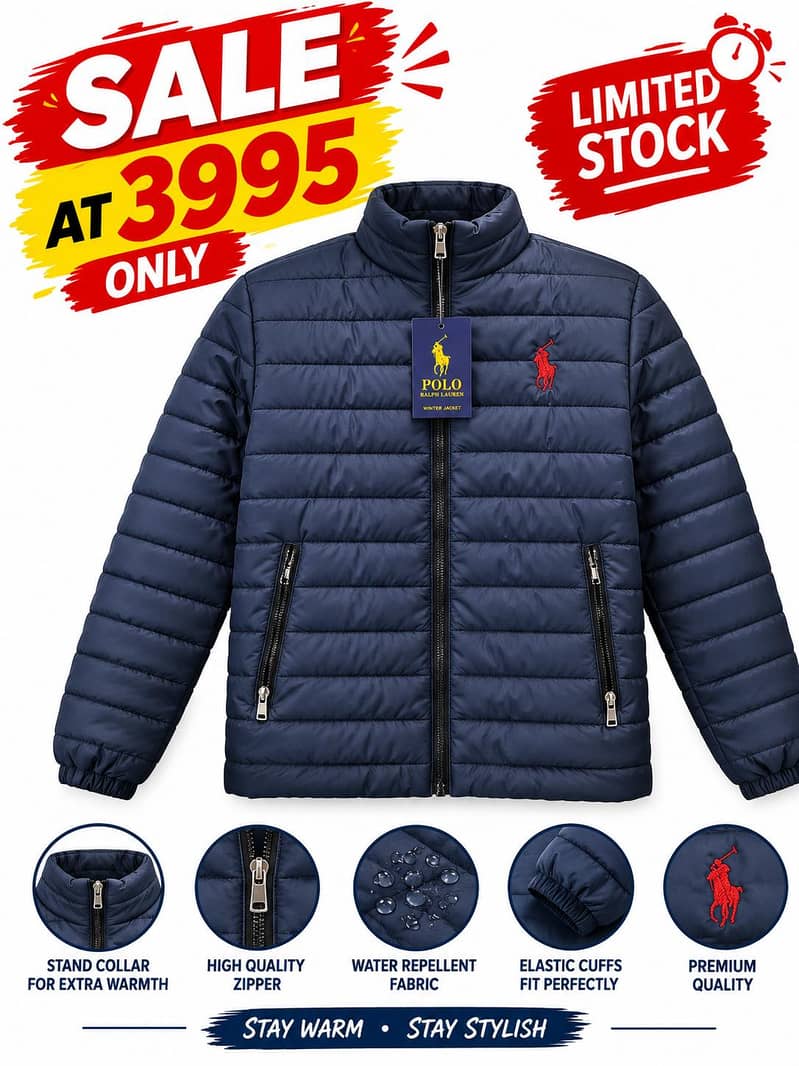 Puffer Jacket (Stand Collar) 2