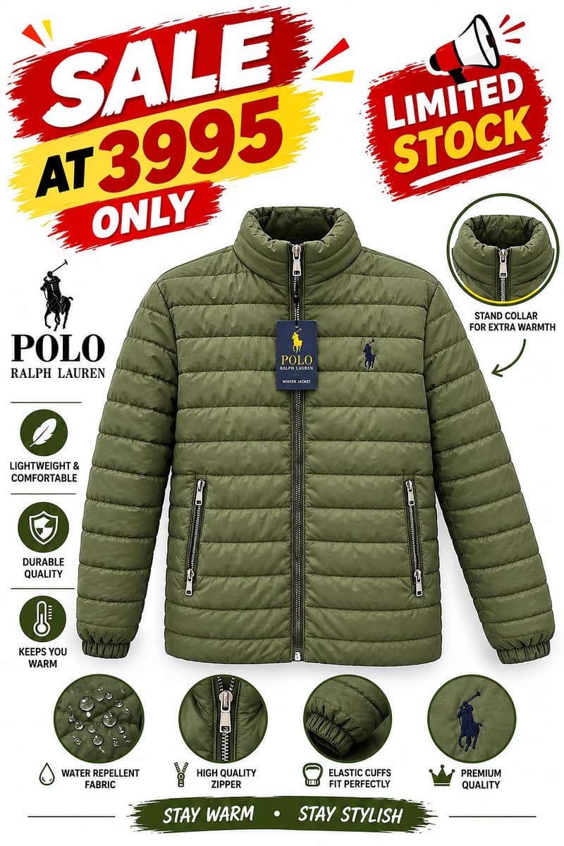 Puffer Jacket (Stand Collar) 3