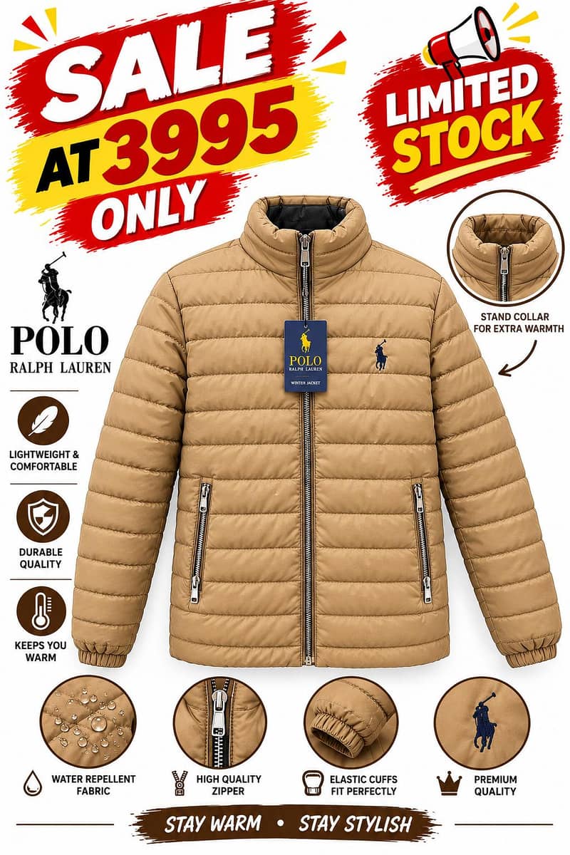 Puffer Jacket (Stand Collar) 4