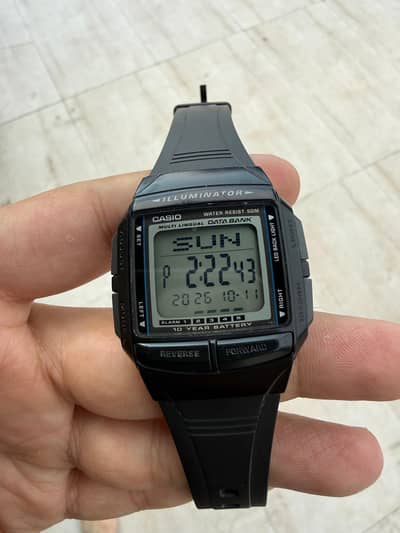 CASIO WATCH- DATABANK DB-36