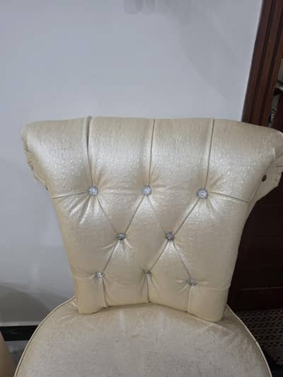 comfortable chair and table