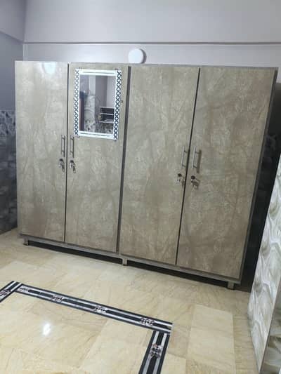 selling wood wardrobe