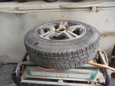 charade Japanese Rim and tyres.