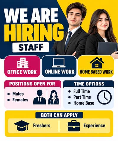 Start your career with us!!
