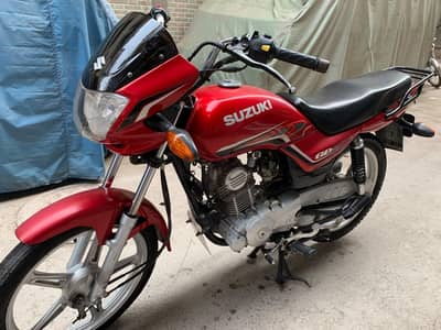 Suzuki 110 - 2021 Model Red color.