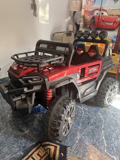 Full Sise Jeep 4x4 battery new instaled
