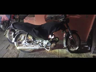 used 70 cc bike in some bad condition