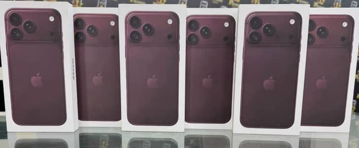 Apple iPhone 18 Pro Max Brand New Box pack Now available Burgundy Glac