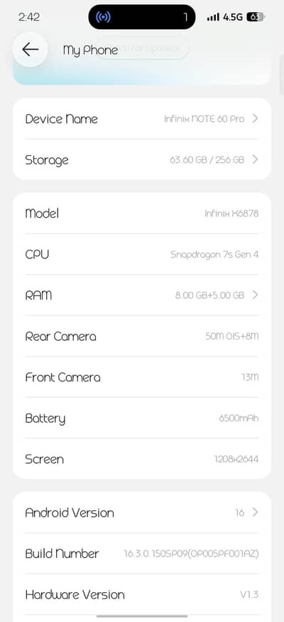 Infinix Note 60 Pro